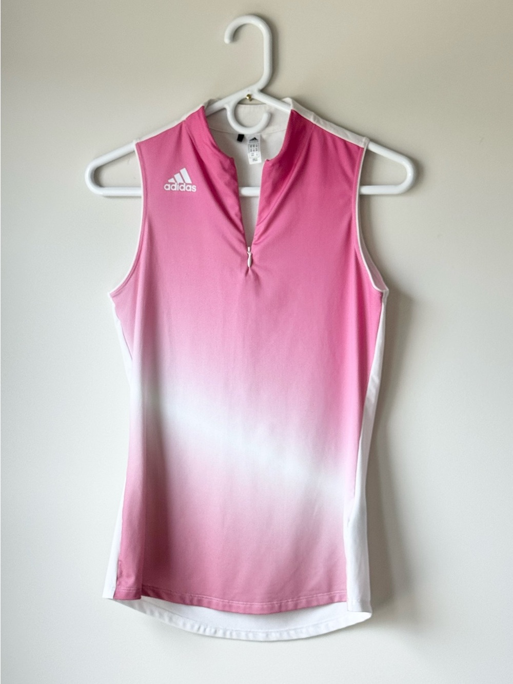 adidas Pink Ombre Sleeveless Athletic Tank Top Size XS